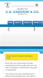 Mobile Screenshot of csosborneupholsterytools.com